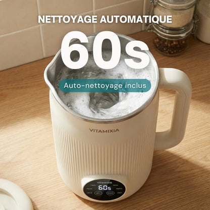 VitaMixia -- 8-in-1 Multifunction, Make Plant-Based Milk, Juices & Much More
