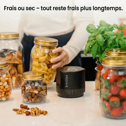 Your food stays fresh longer. Less waste. Less stress.