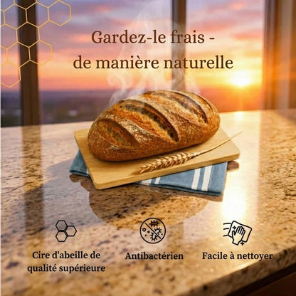 Premium 100% cotton and beeswax bread bags