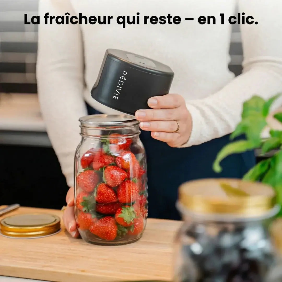 Your food stays fresh longer. Less waste. Less stress.