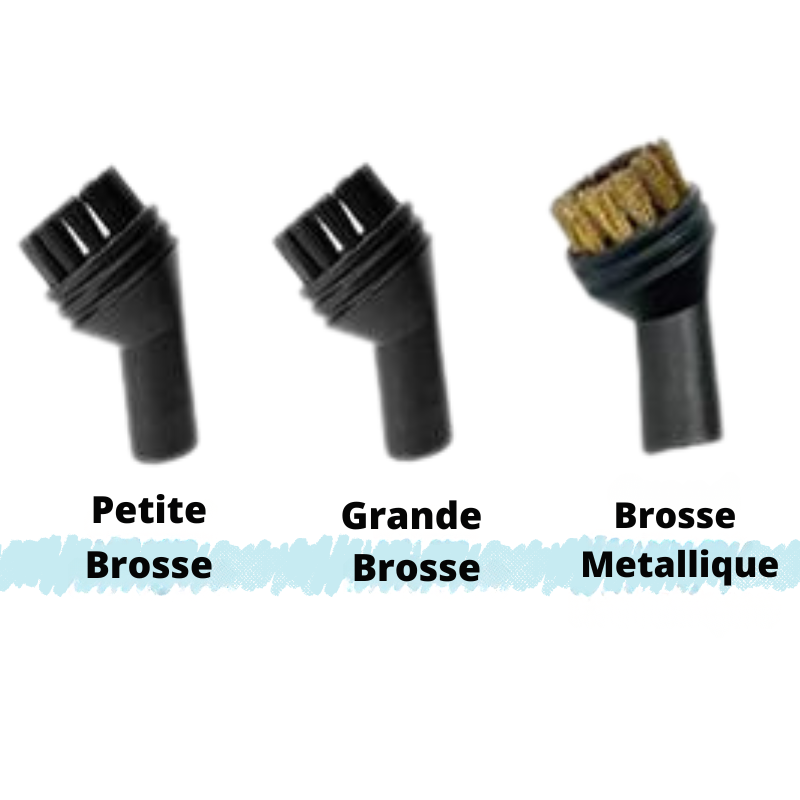 Brush Pack: for ingrained stains (grease, joints, grates, oven, etc.)