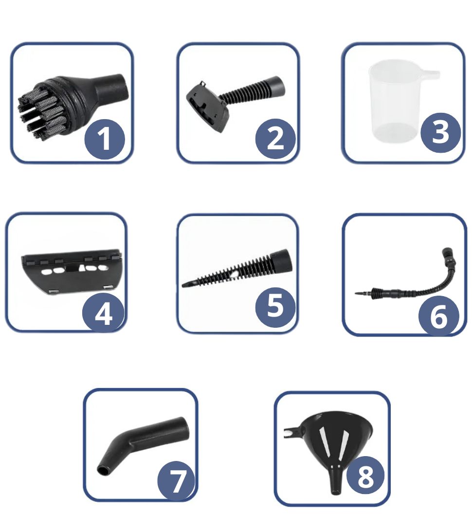 9 multifunctional accessories (gaskets, mattresses, curtains, windows, floors...)
