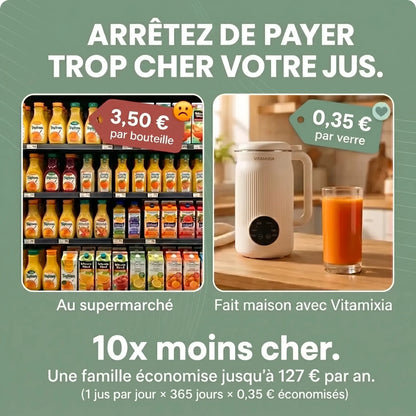 Vitamixia: L'Appareil 8-en-1 Qui Garde 100% de Vos Fibres (Et Se Nettoie Tout Seul)