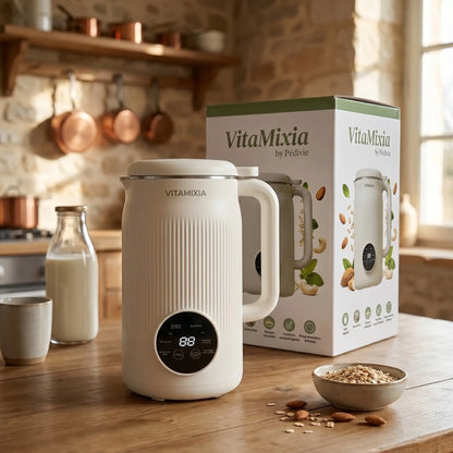 VitaMixia - Multifonction 8-en-1 Pour Préparer Du Lait Végétal , Des Jus & Bien Plus