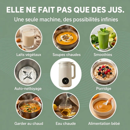 Vitamixia: L'Appareil 8-en-1 Qui Garde 100% de Vos Fibres (Et Se Nettoie Tout Seul)