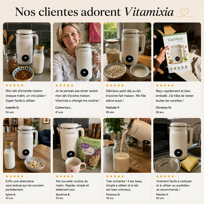 Vitamixia — Machine à lait végétal maison
