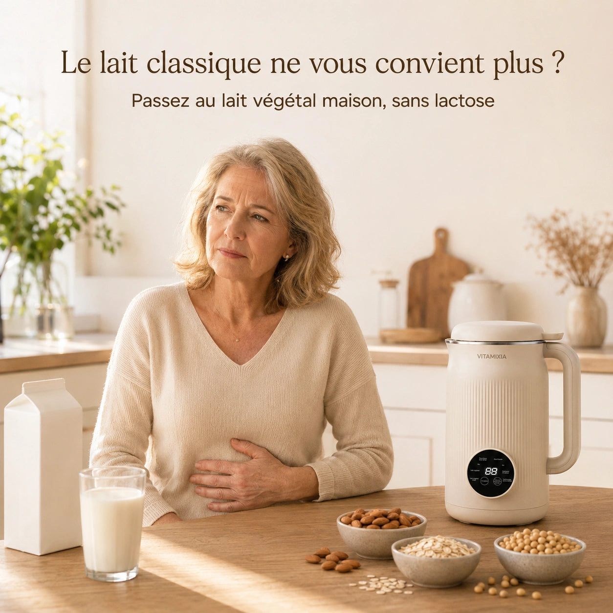 Vitamixia — Machine à lait végétal maison