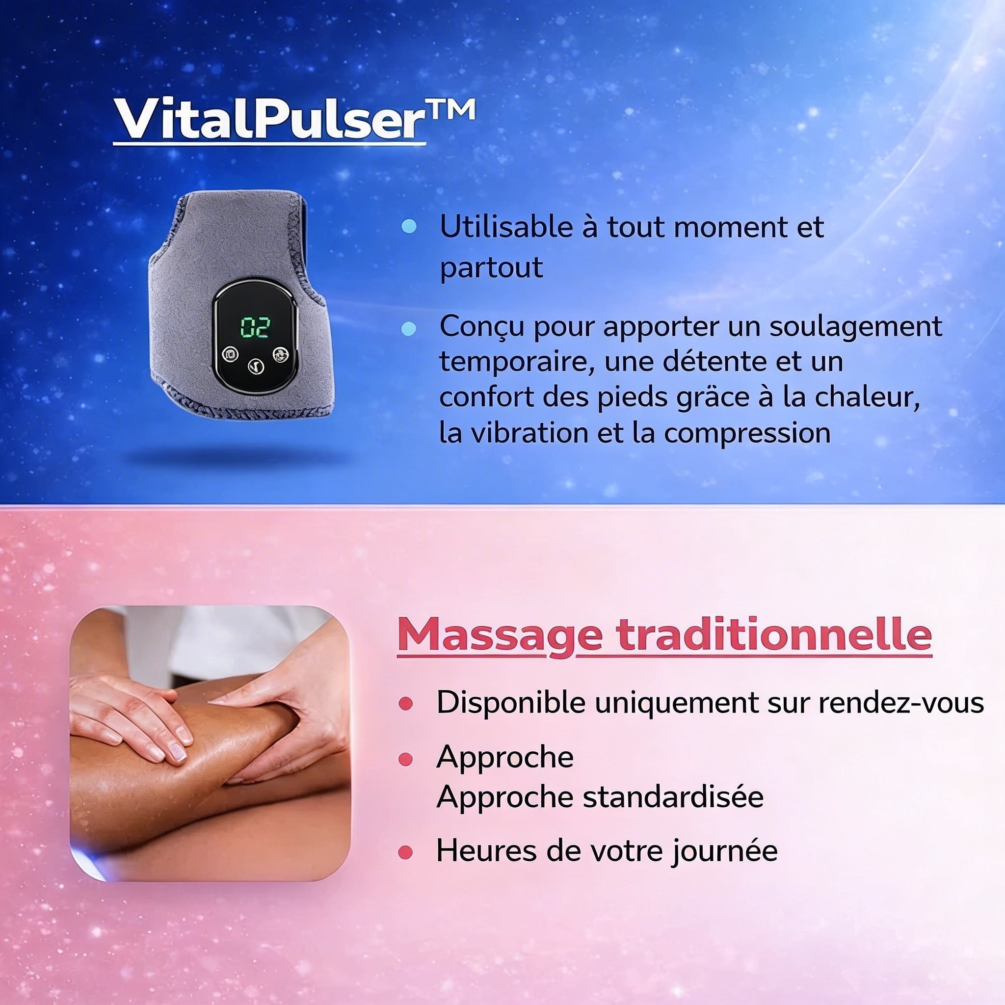 VitalPulser 3-in-1 Massager